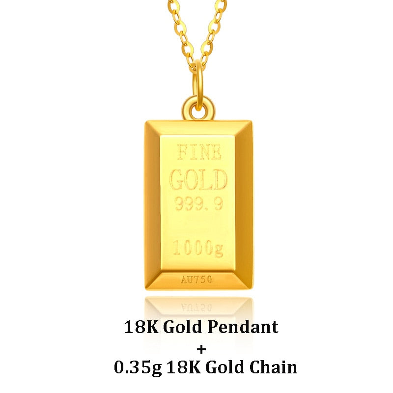 Real 18K gold pendant