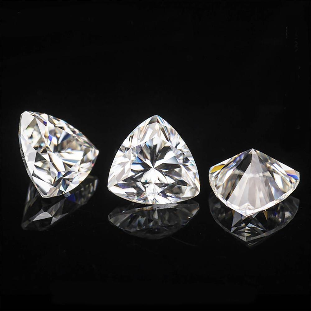 moissanite trillion shape