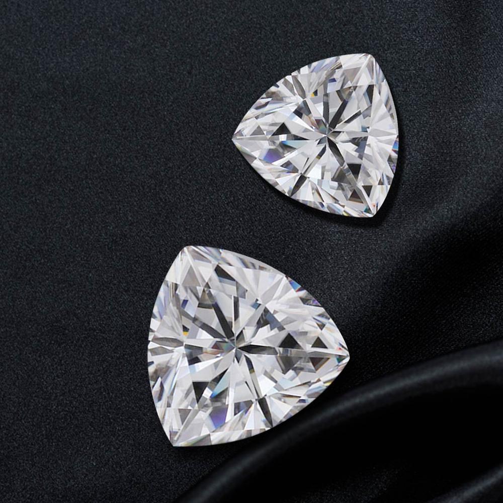 moissanite trillion shape