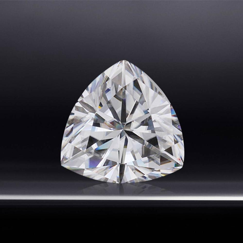 moissanite trillion shape