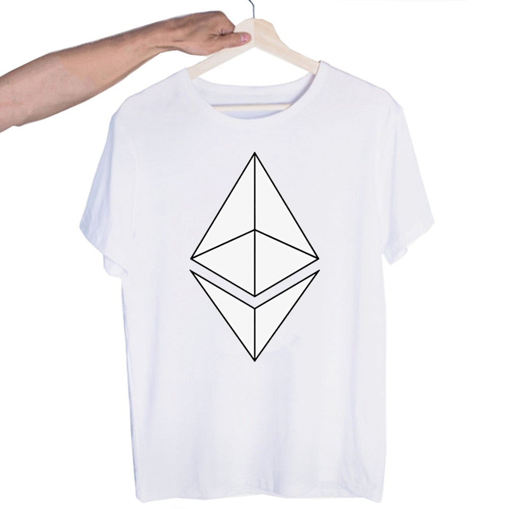 Bitcoin, Safemoon, Ethereum, Logo t-shirts