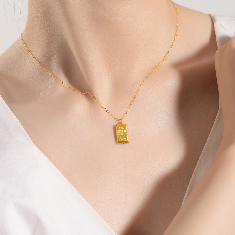 Real 18K gold pendant