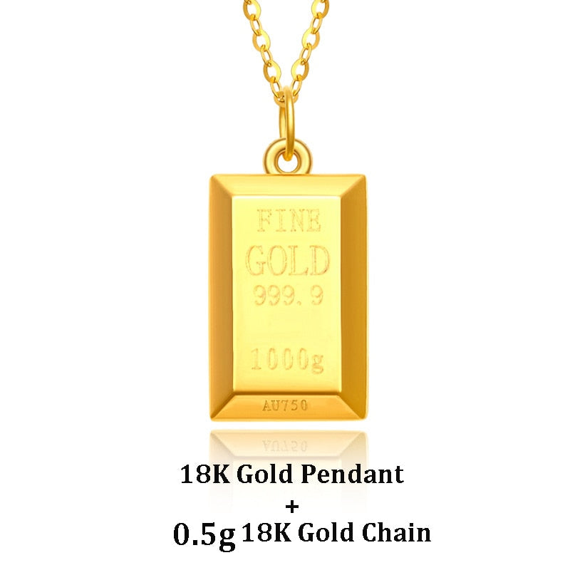 Real 18K gold pendant