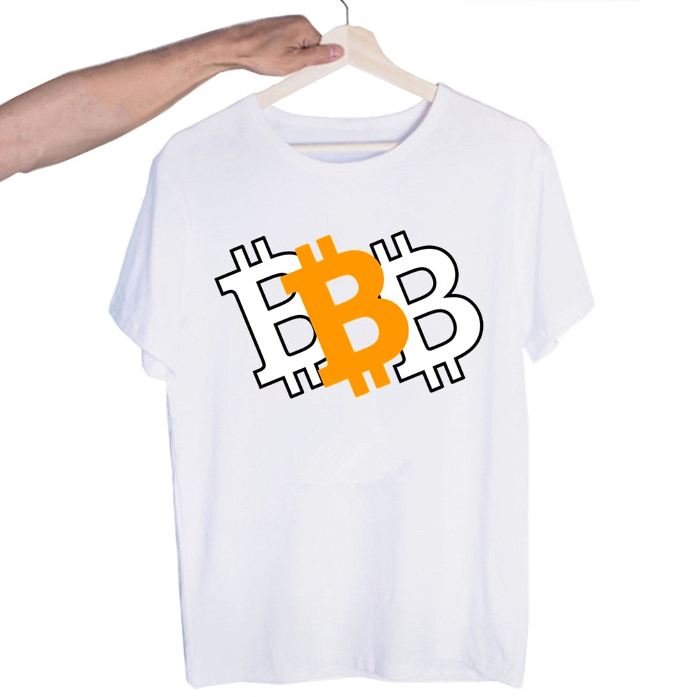 Bitcoin, Safemoon, Ethereum, Logo t-shirts