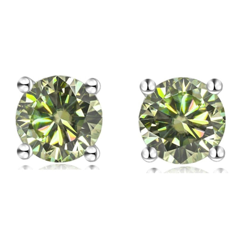 Moissanite earrings