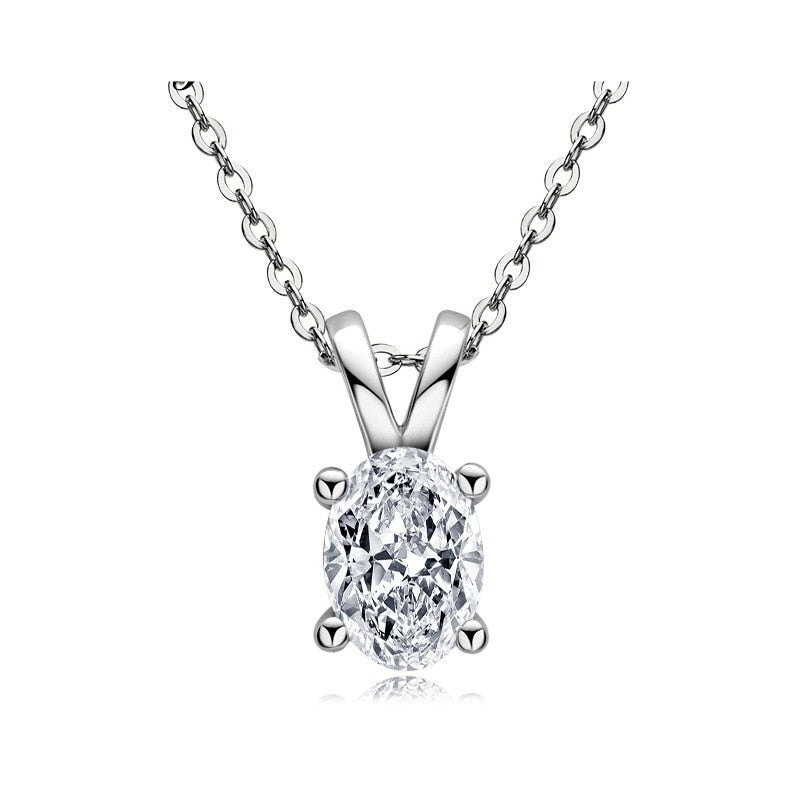 moissanite necklace