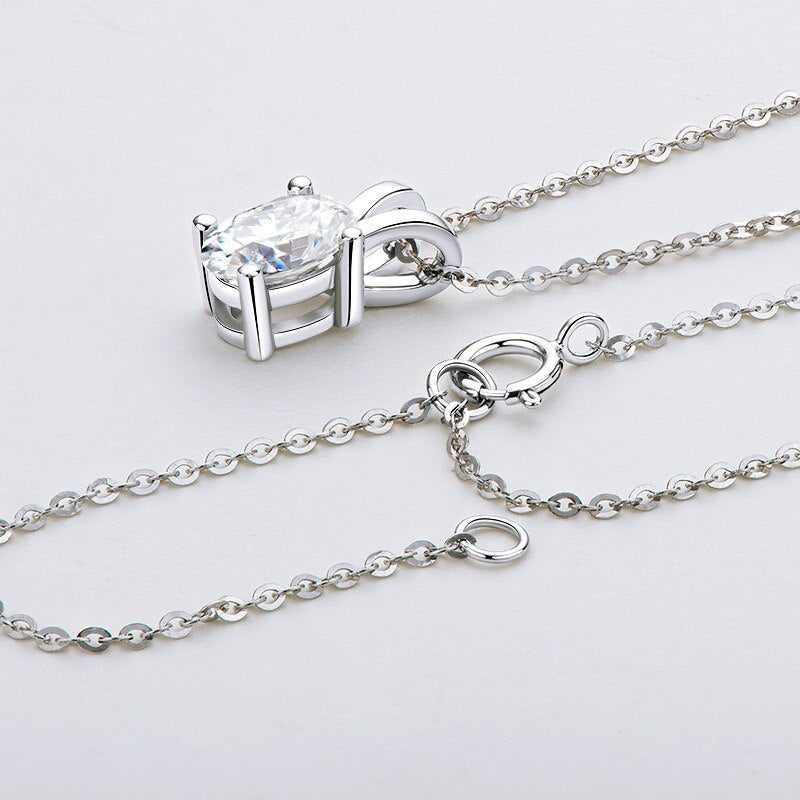 moissanite necklace