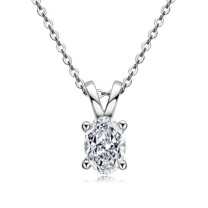 moissanite necklace