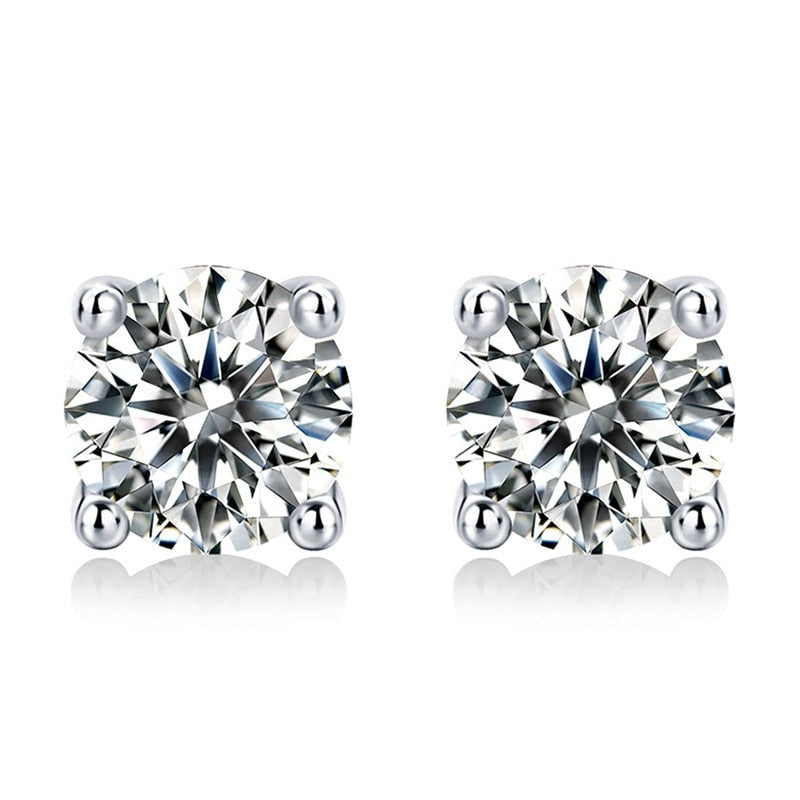 Moissanite earrings