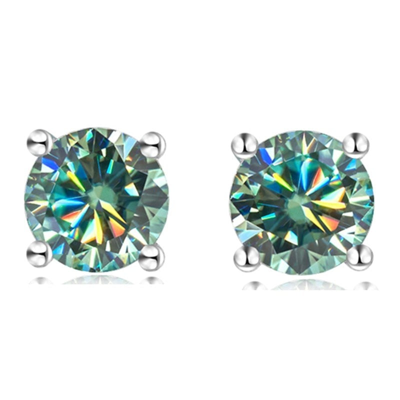 Moissanite earrings