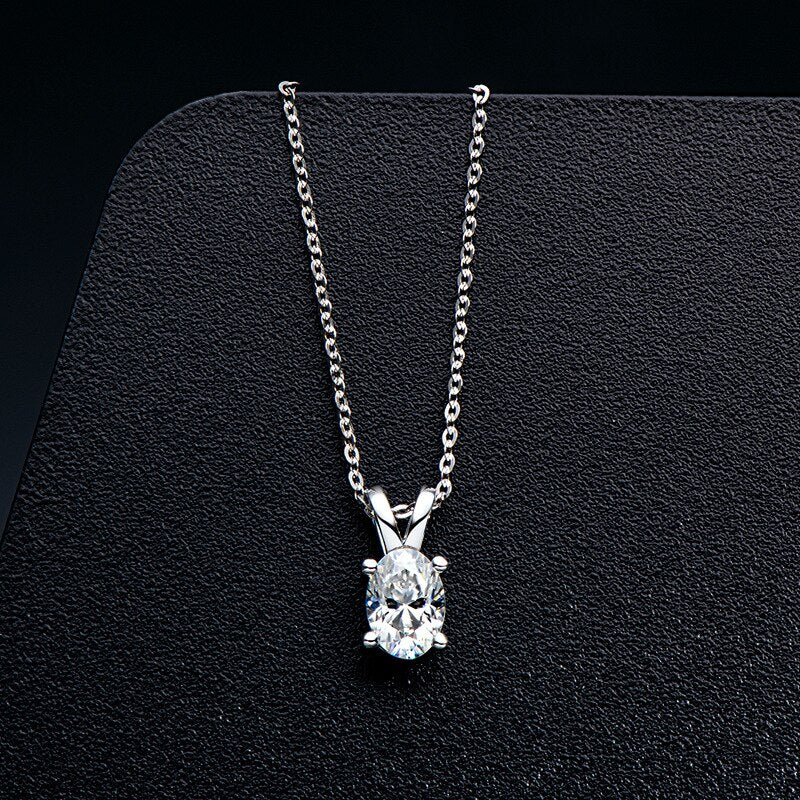 moissanite necklace