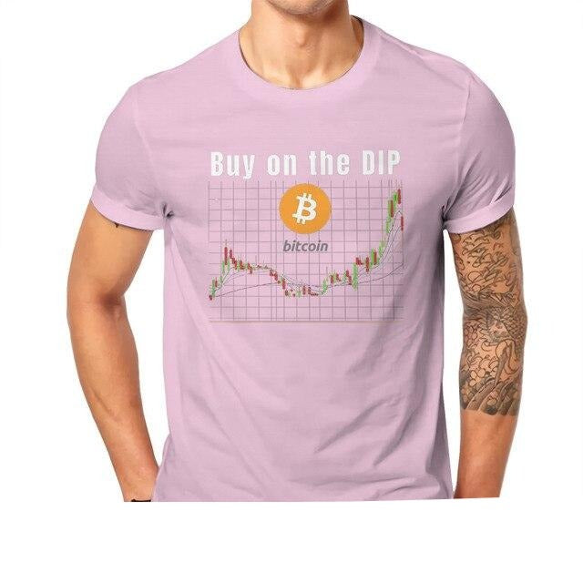 Bitcoin buy on the dip t-shirt 19c