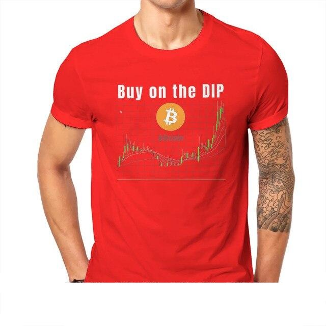 Bitcoin buy on the dip t-shirt 19c