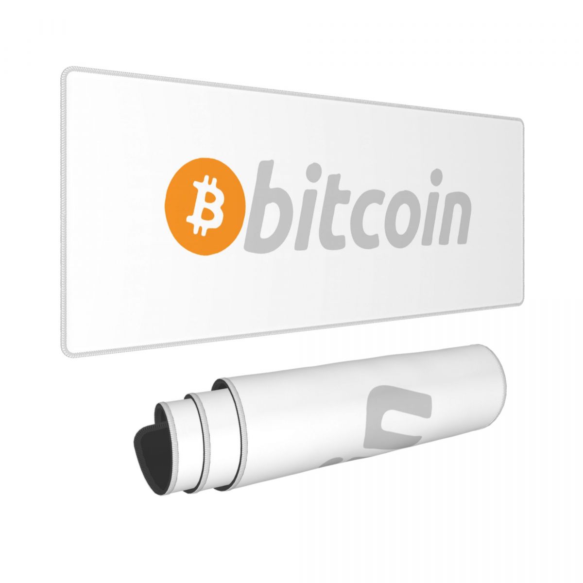 Bitcoin Long Mouse Pad