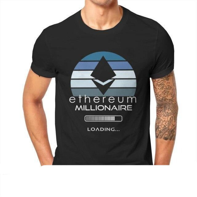 Ethereum millionaire t-shirt 13 colors