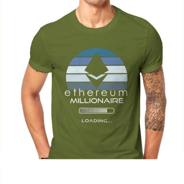 Ethereum millionaire t-shirt 13 colors