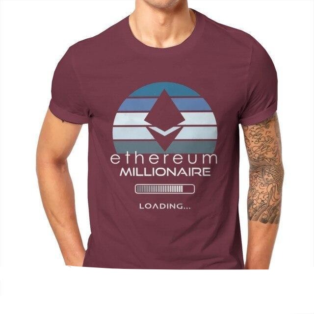 Ethereum millionaire t-shirt 13 colors