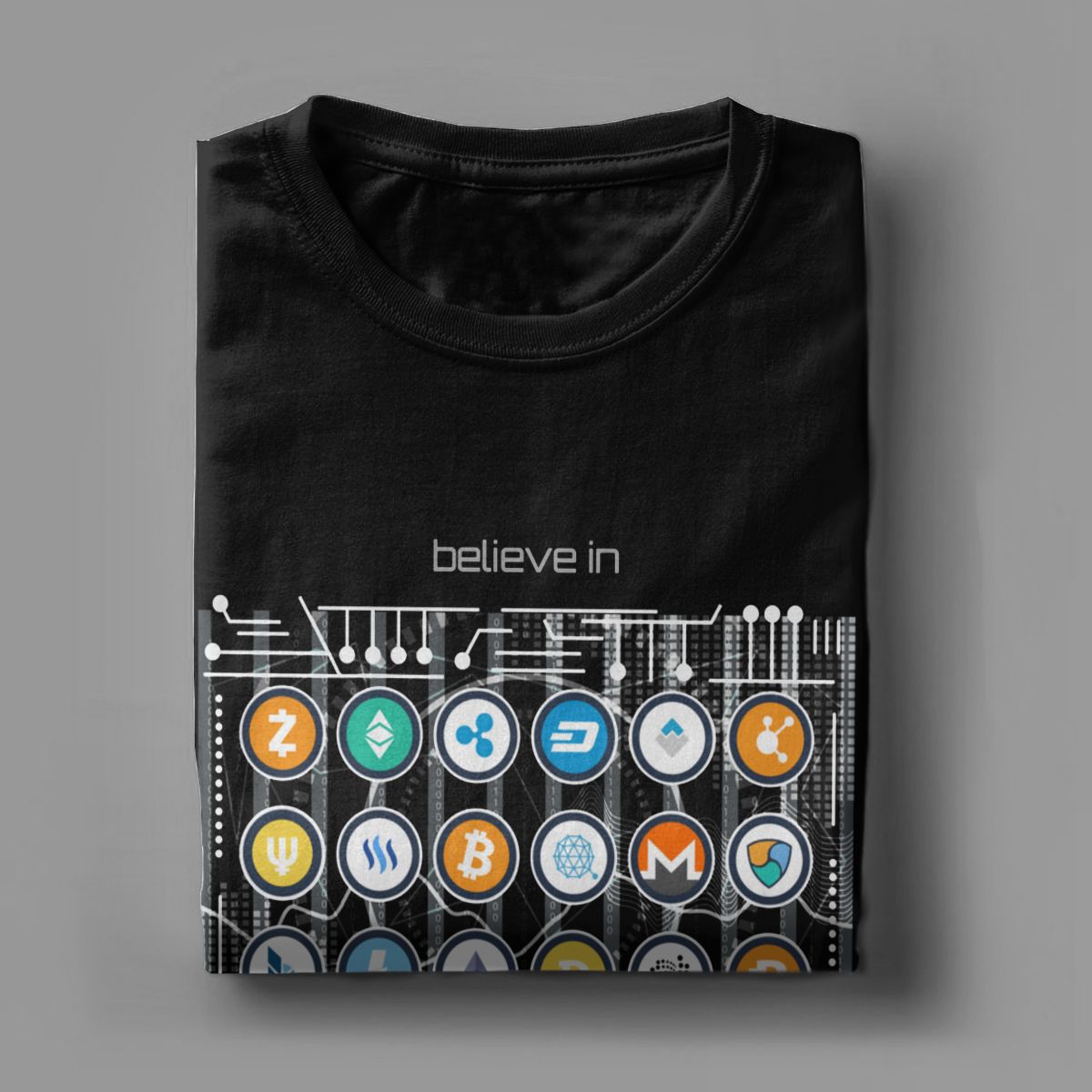 Blockchain Cryptocurrency t-shirt 20c