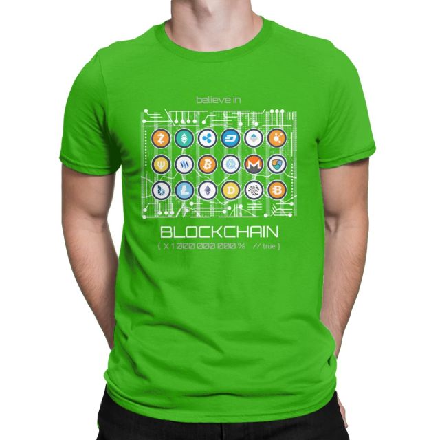 Blockchain Cryptocurrency t-shirt 20c