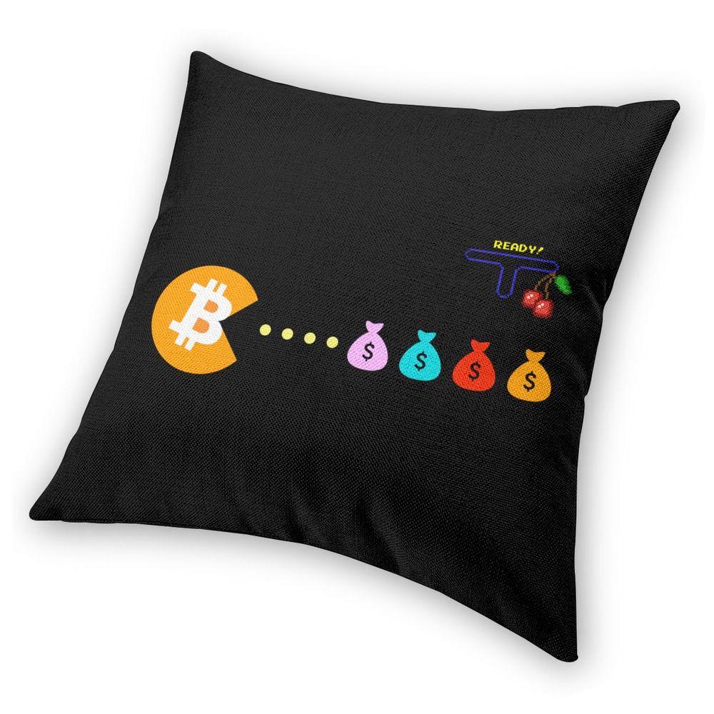 Bitcoin Pillow Case